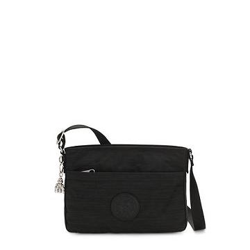 Kipling Abel Crossbody Táska Fekete | HU 1038MQ